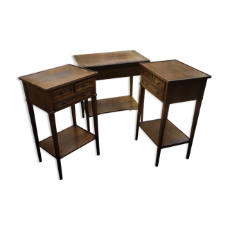 small desk and matching nightstands