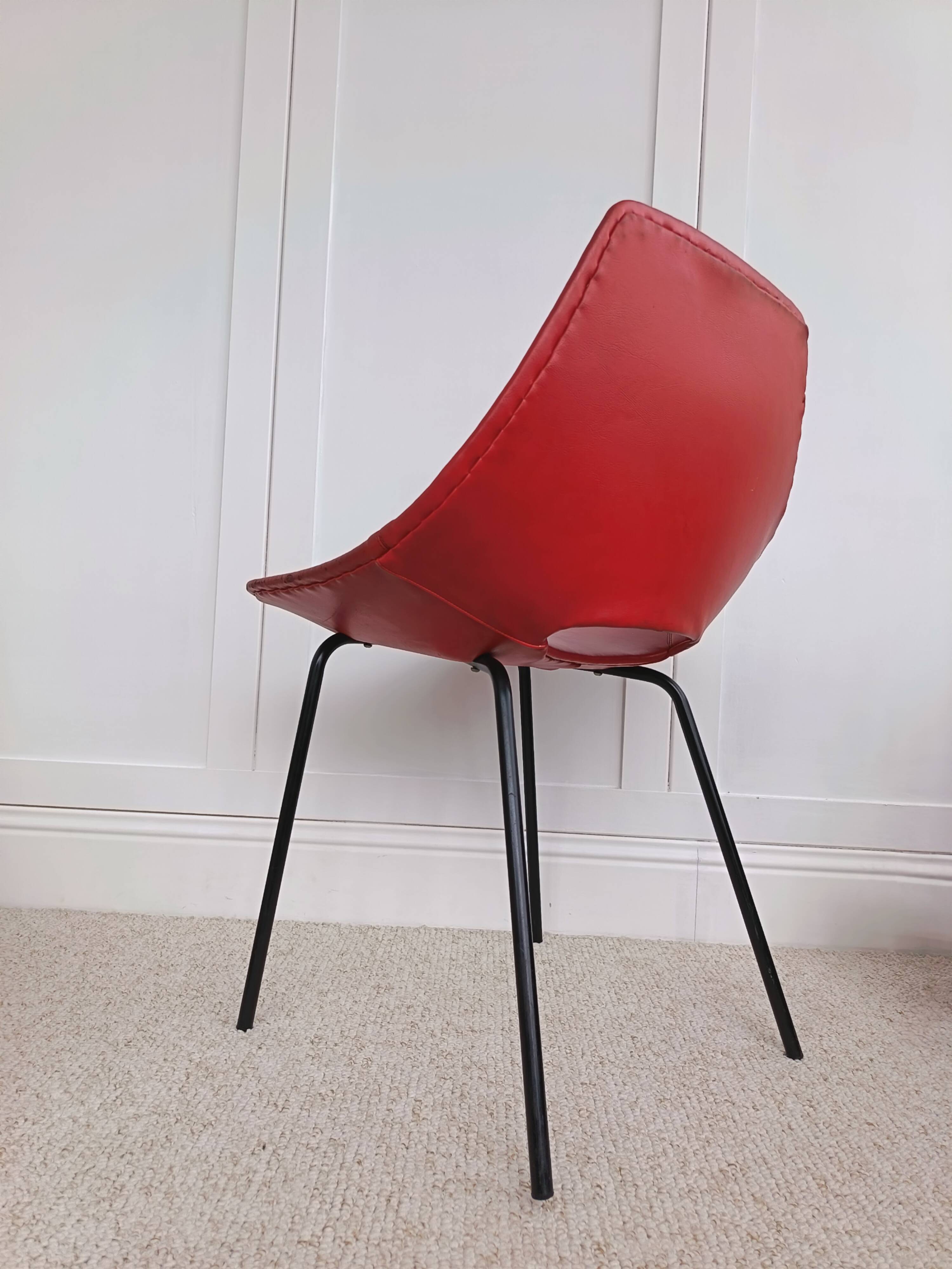 Barrel chair by Pierre Guariche for Steiner, 1950