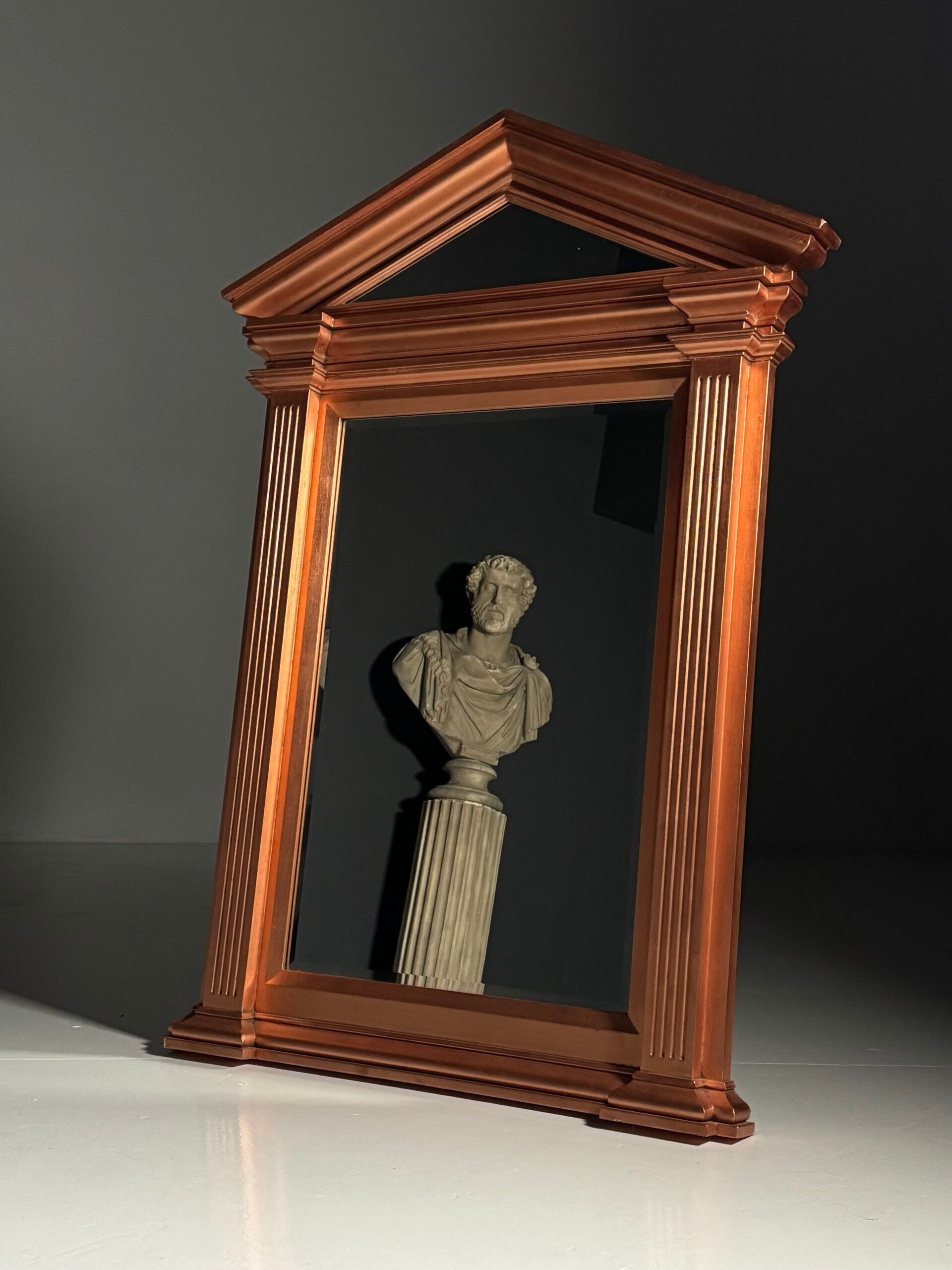 Neoclassical mirror copper colour