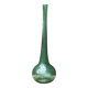 Vase soliflore en verre soufflé, bullé, signé Biot