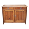 Low wooden sideboard, bahut, storage unit