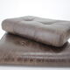 1970s Danish Brown Leather 2 Seater Sofa