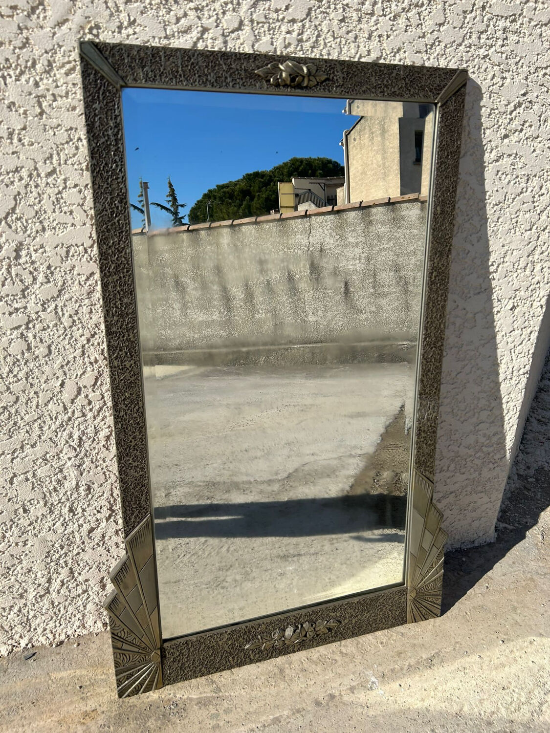 Miroir art déco, 137x87 cm
