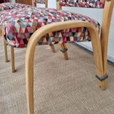 2 Hugues Steiner Chairs 60s