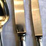 Maison Ercuis. Louis XV style silver-plated cutlery set