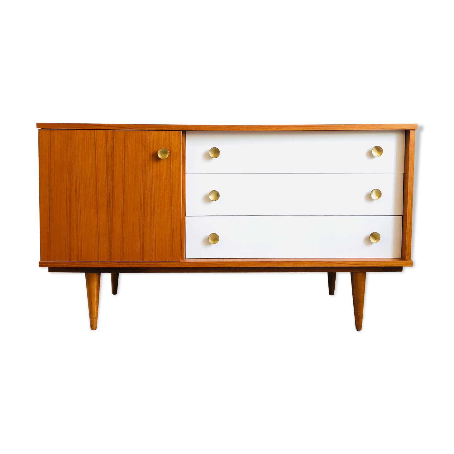 Vintage teak dresser