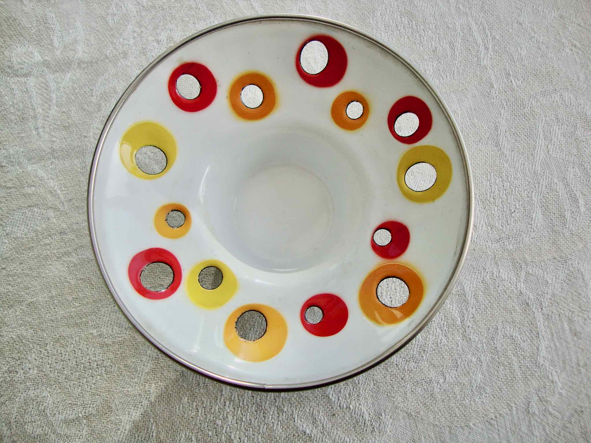 Enamelled trinket bowl