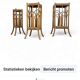 Nesting set bamboo plant stands 1970s