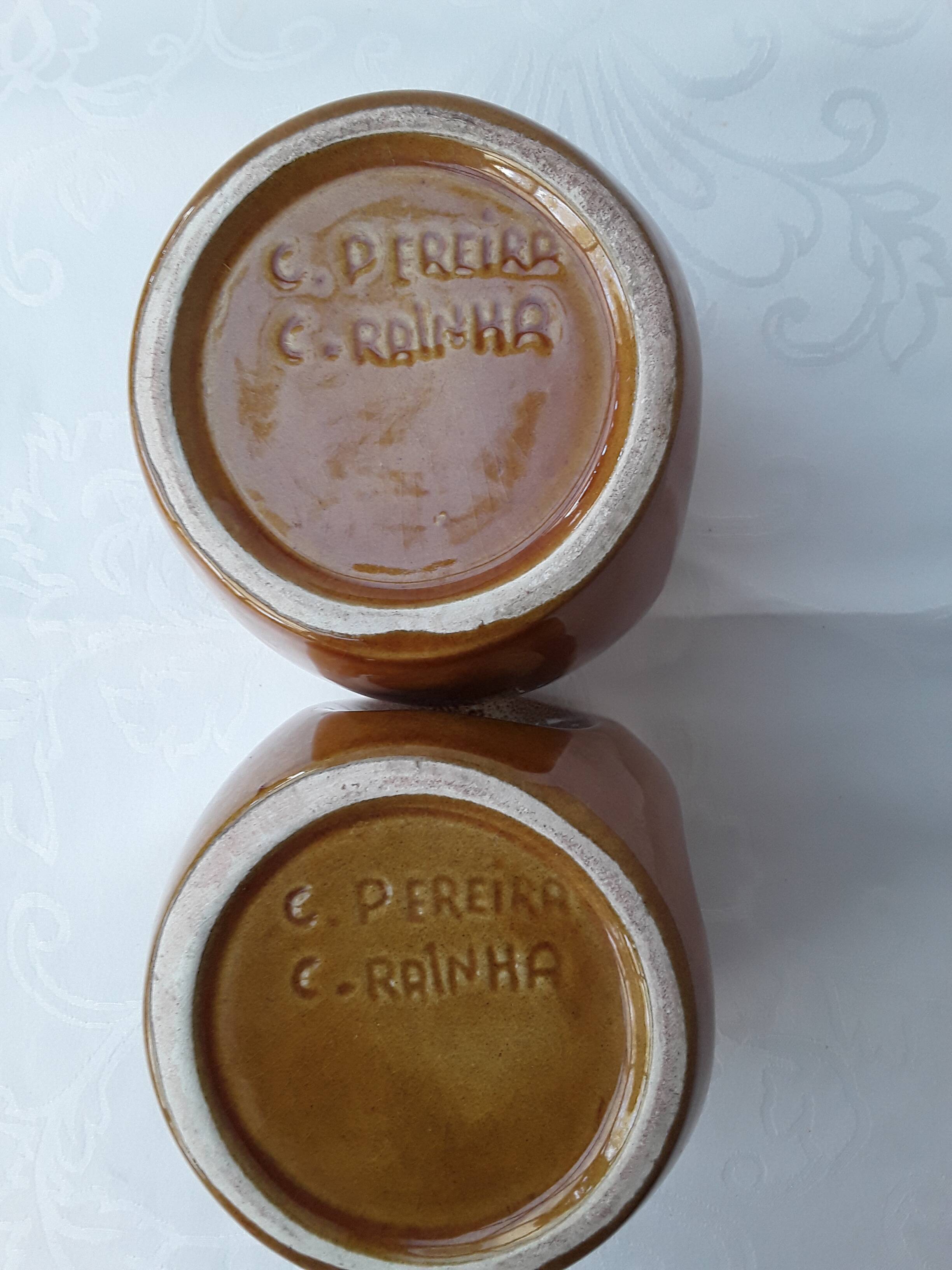 Two-tone ceramic mug Portugal X2