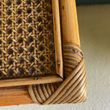 Rattan chest of drawers