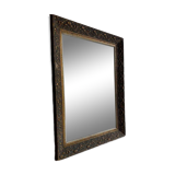 Vintage mirror in white gold