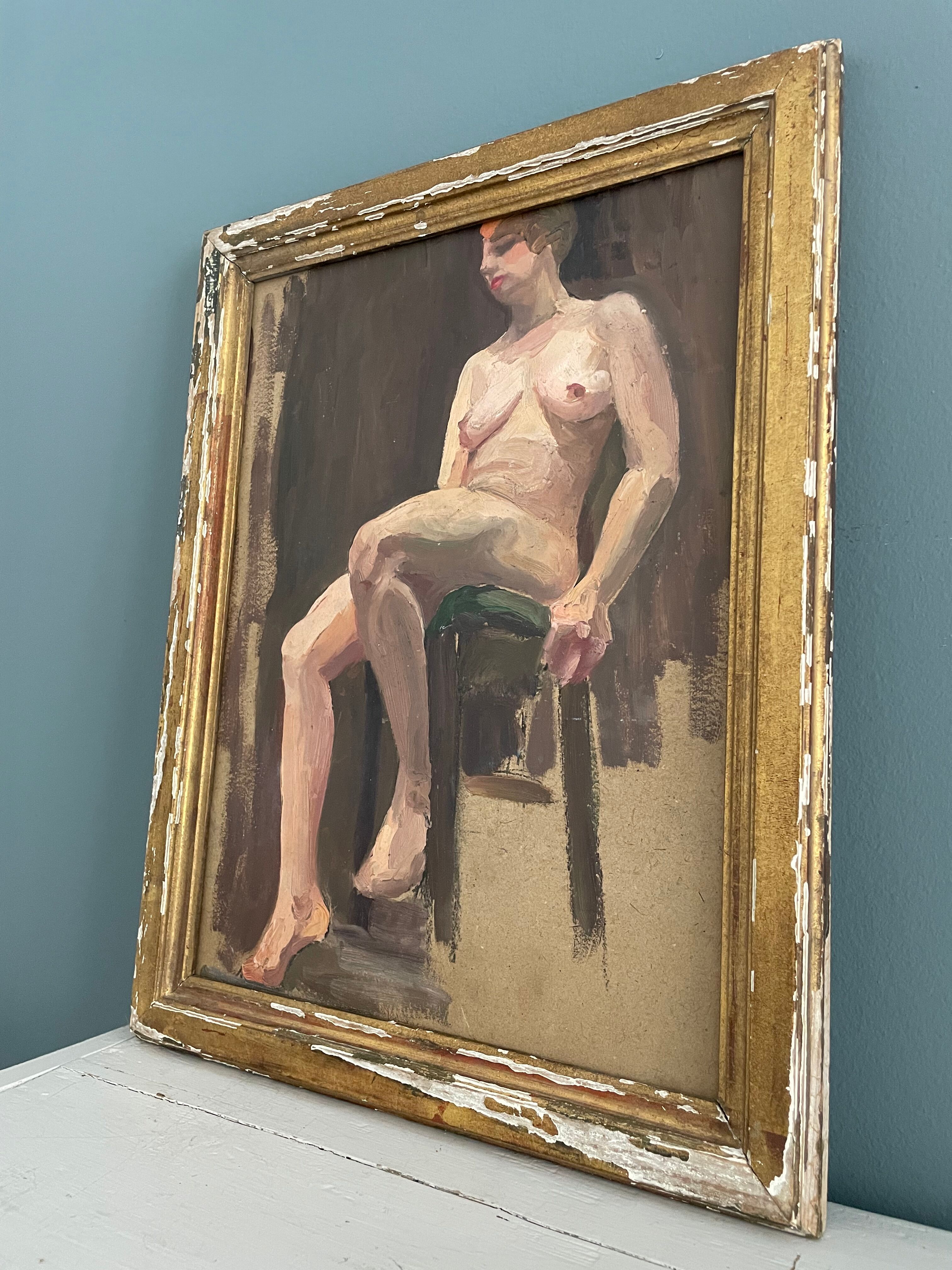 Tableau nu d’atelier