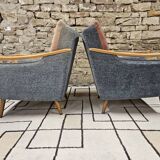 Pair of 1960 armchairs