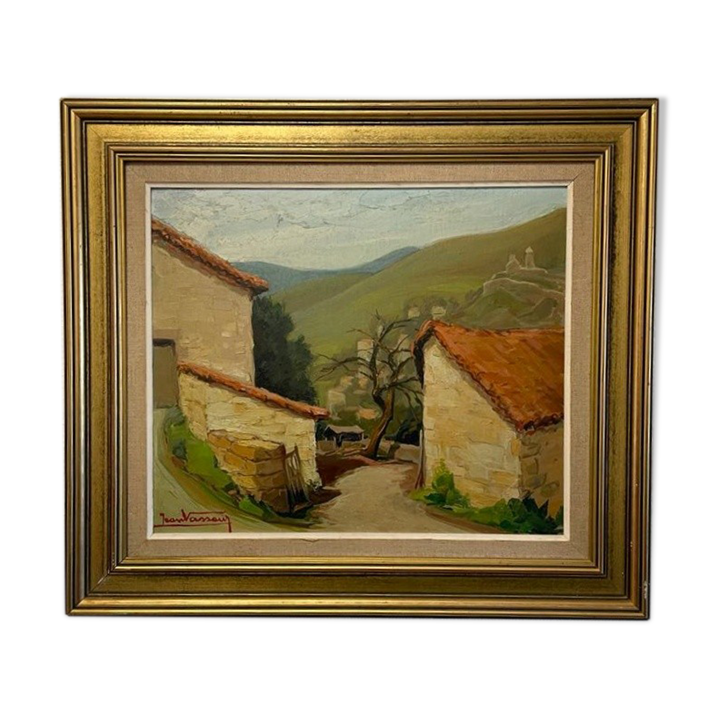 Village Haute Loire, Jean Vasseur 1920