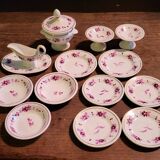 Dinette ancienne en porcelaine