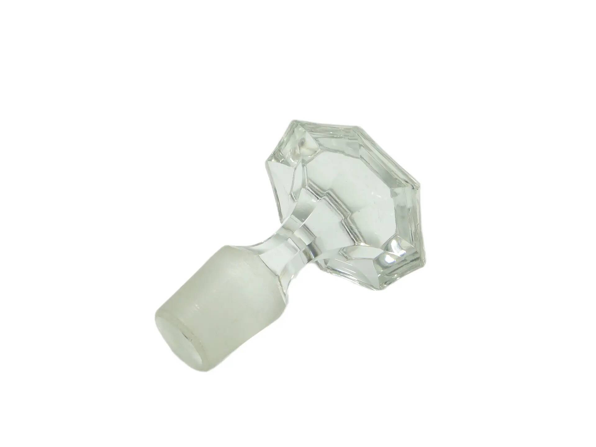 Carafe Biedermeier, cristal, France, 19e siècle