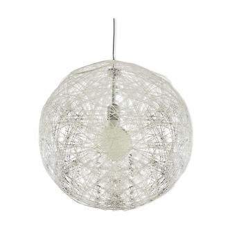 Suspension Random Light de la marque Moooi diamètre 50 cm en blanc