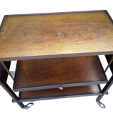 Table serves with removable tray mechanism year 50