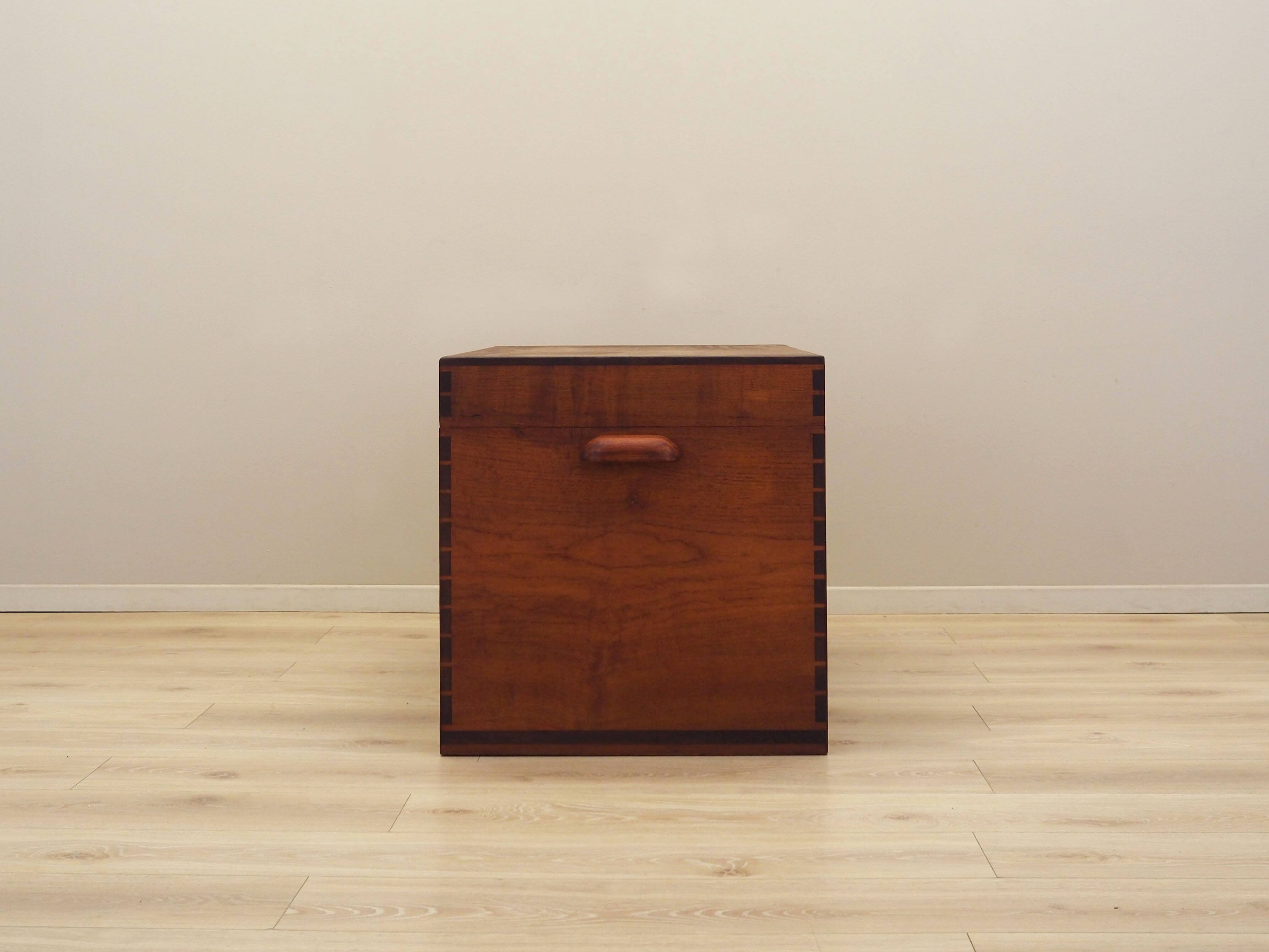Teak chest, Scandinavian design, 1960s, production: Denmark