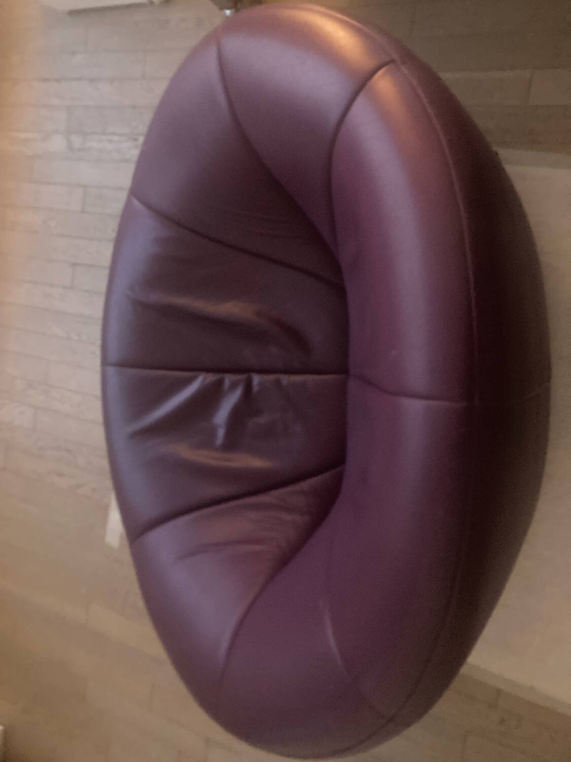 Pumpkin swivel armchair by Pierre Paulin