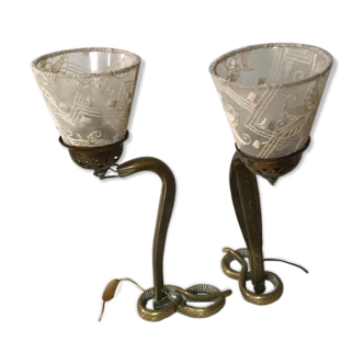 Pair of lamps