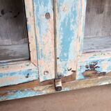 Old Burmese teak display case