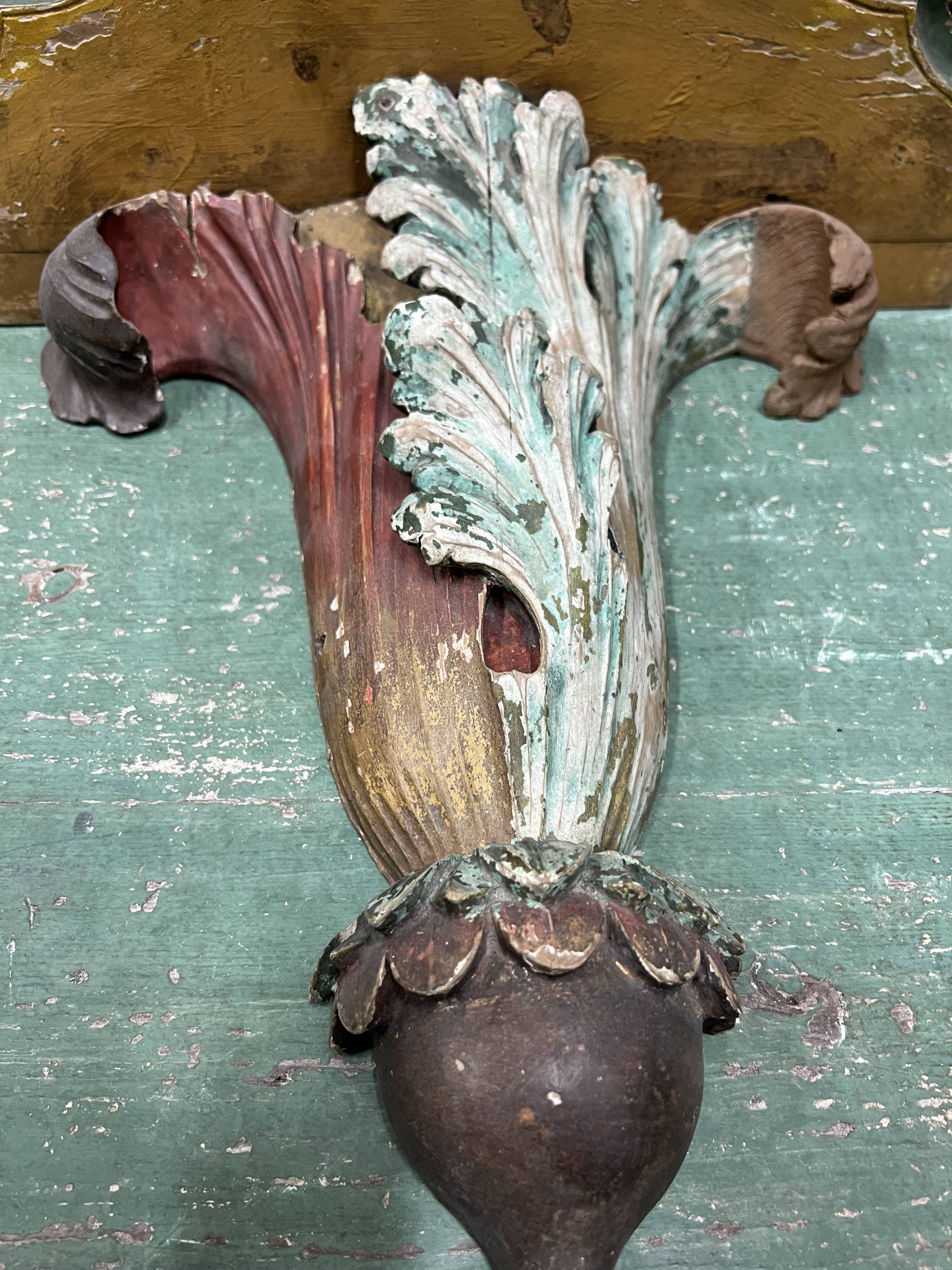 Pair of Italian wall lights