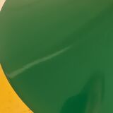 Pendant lamp in enamelled sheet metal