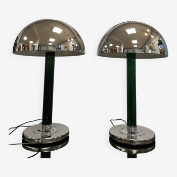 Pair of Fontana Arte lamps