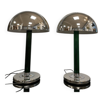 Pair of Fontana Arte lamps