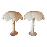 Paire de lampes Tommaso Barbi en céramique