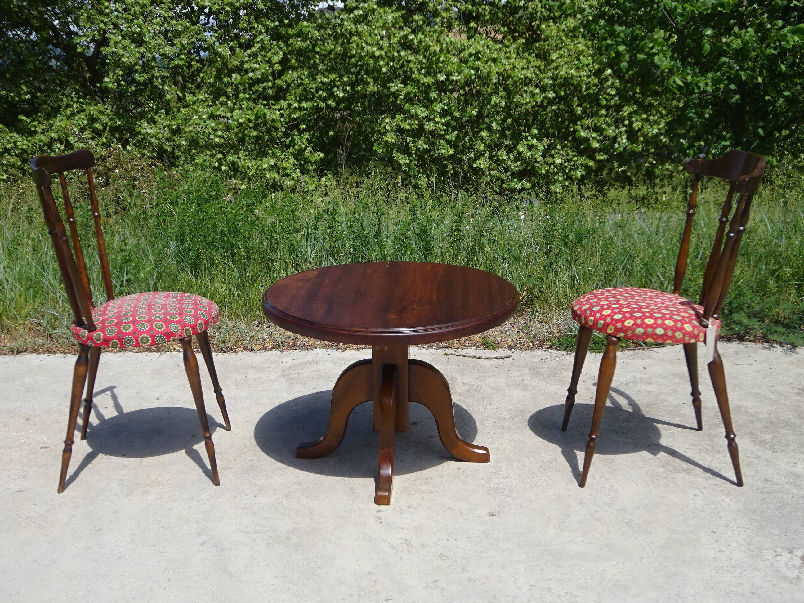 cherry wood coffee table