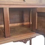 Walnut and green marble sideboard – Louis XVI style – Early 19th century