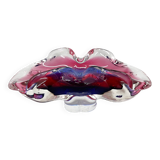 1960's Art Glass Bowl by Designer Josef Hospodka, Czechoslovakia