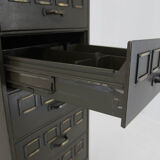 1930s multi drawer card filing cabinet by august blodner