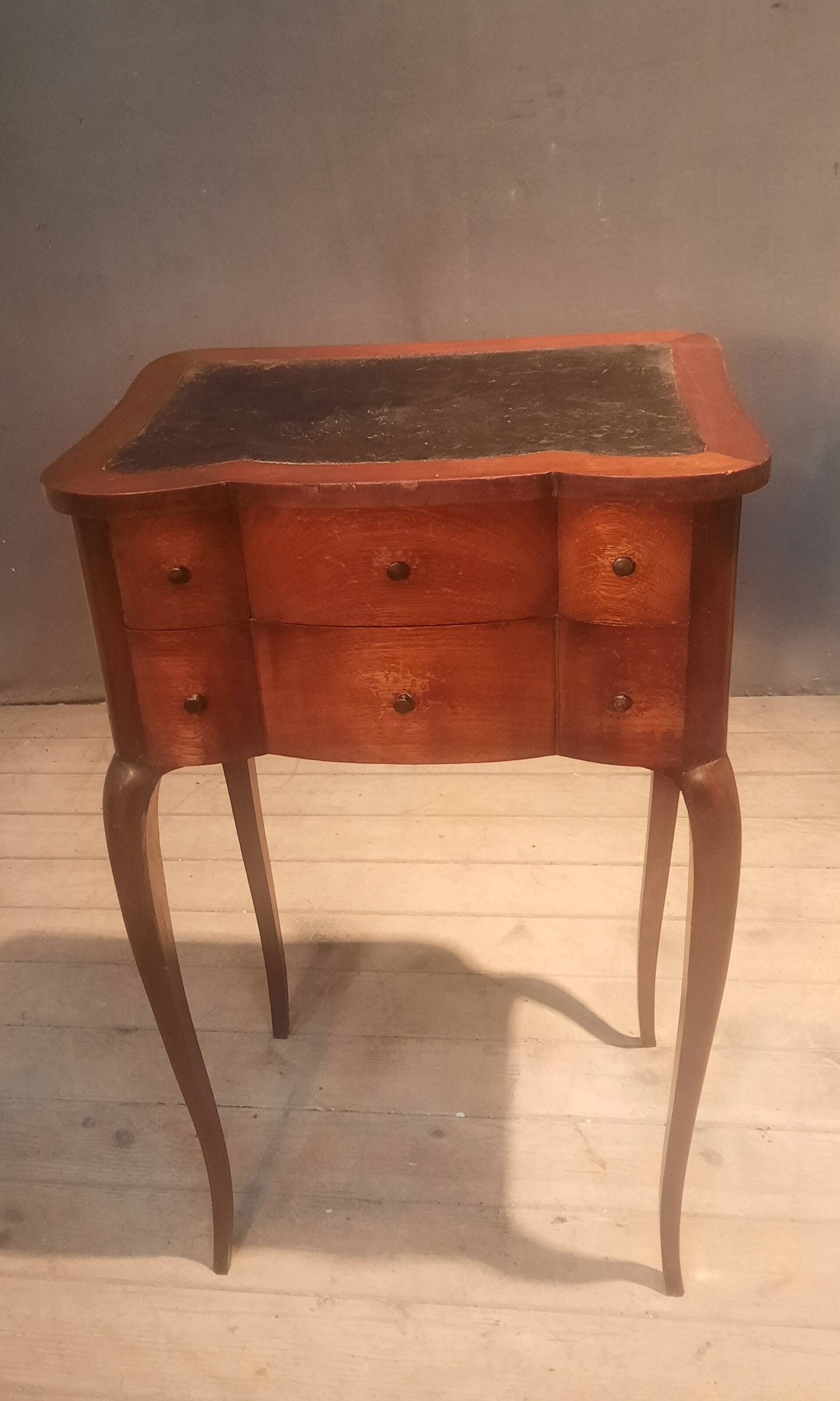 Louis XV style side table with a lectern.