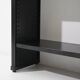 Black metal bookcase, 1970s