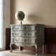 Curved chest of drawers