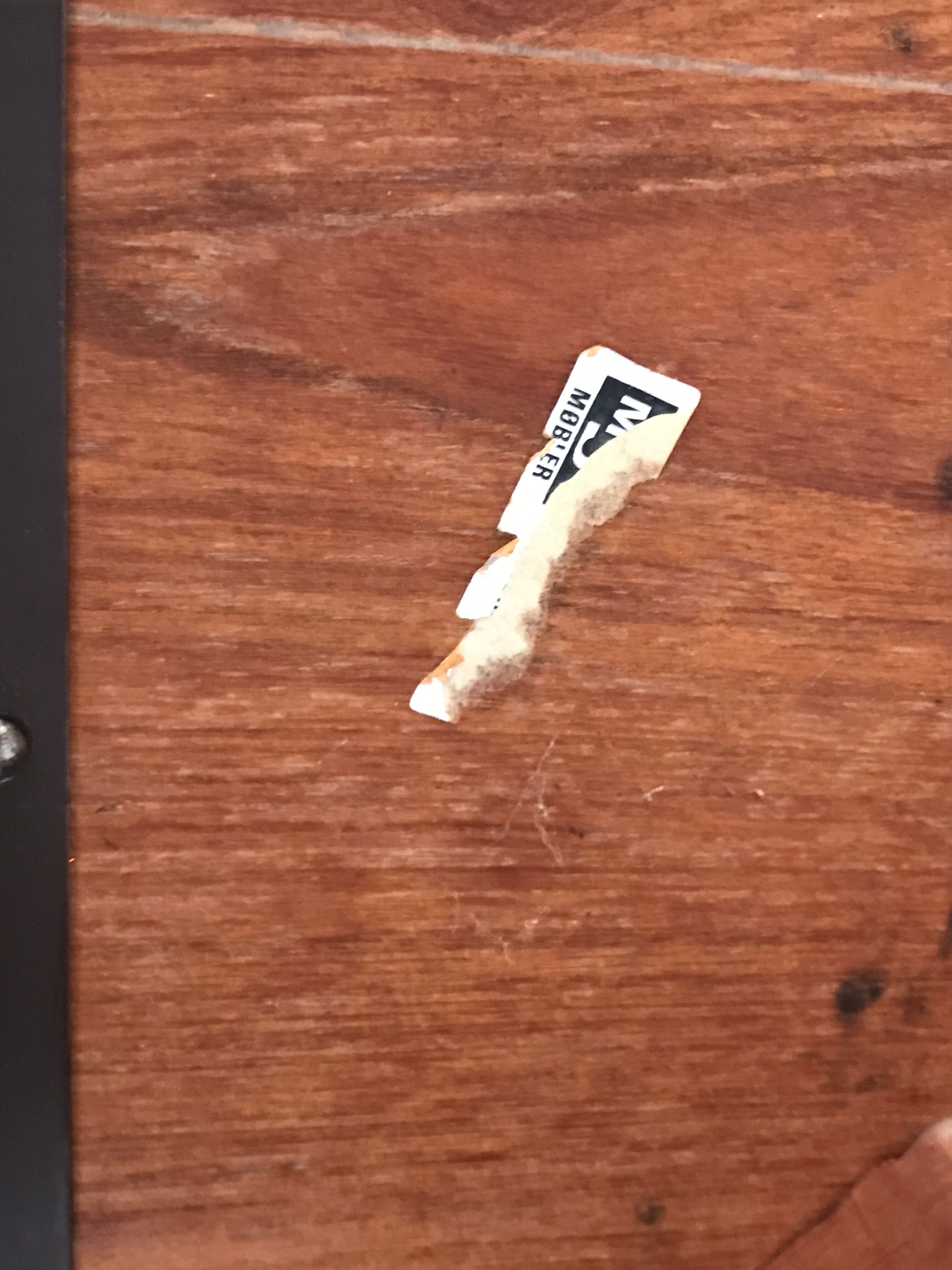 Scandinavian table Samcom design Arne Hovmand Olsen Denmark 60s