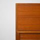 Scandinavian vintage nightstand with two drawers