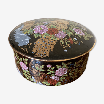 Round box - imperial Kutani