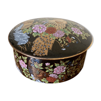 Round box - imperial Kutani