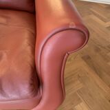Model Lyra Leather Armchairs by Renzo Frau for Poltrona Frau, 1930s, Set of 2