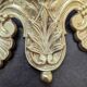 Art Nouveau ceiling light, table lamp in pressed-molded glass