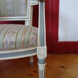 Fauteuil d'enfant ancien style Louis XVI