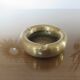 Round brass ashtray 60s 70s