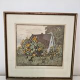 Lithograph by H. Majs