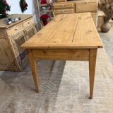 table de ferme Ancienne 2 tiroirs