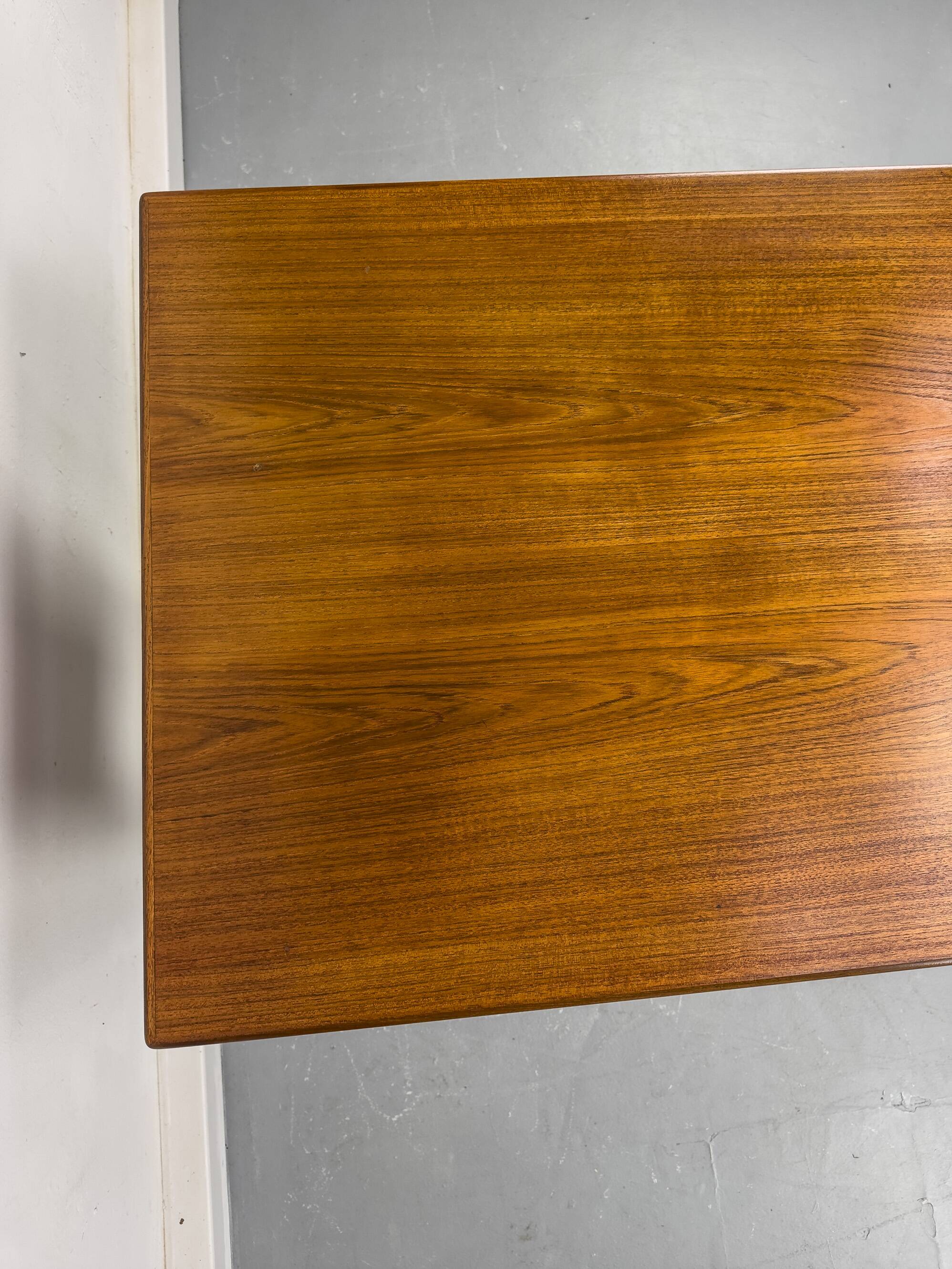 Danish Teak Desk with Drawers, 1960s