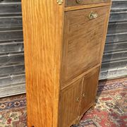 Mahogany Secretary Period Transition XVIII Eme Century